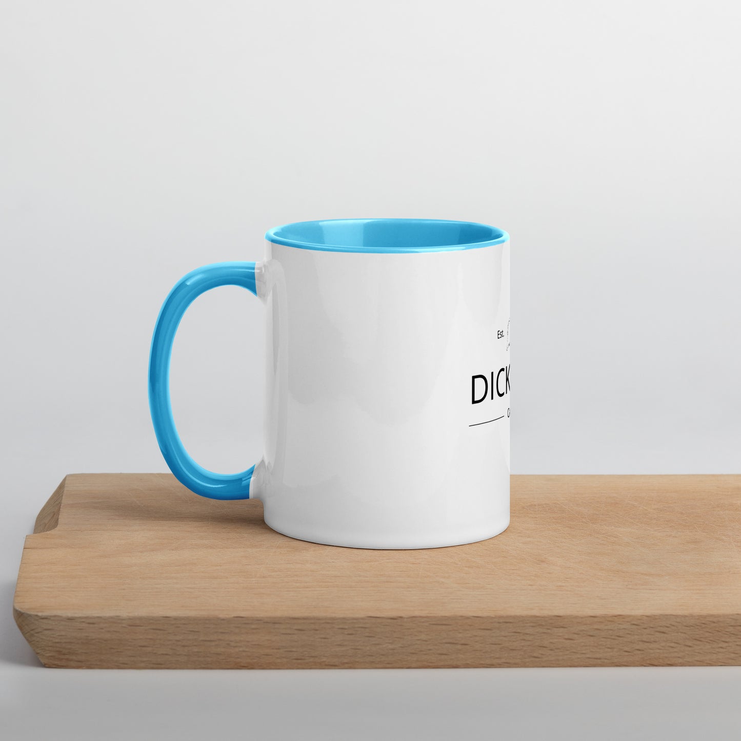"Dick Dock" Provincetown Cape Cod Mug with Color Inside